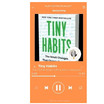 Tiny Habits to becoming a PBLL teacher