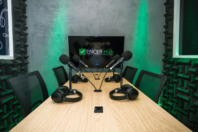 Estúdio de Podcast
