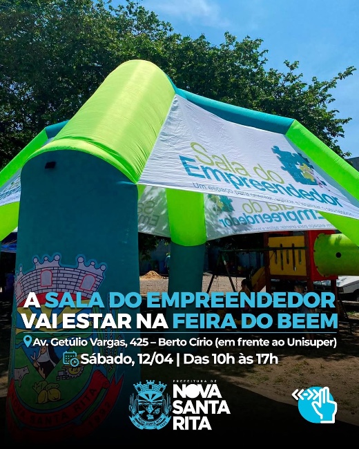 Sala do Empreendedor na Feira do Beem
