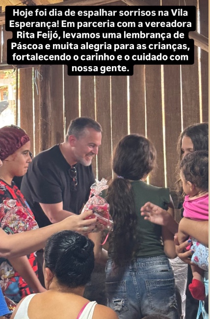 Páscoa na Vila Esperança