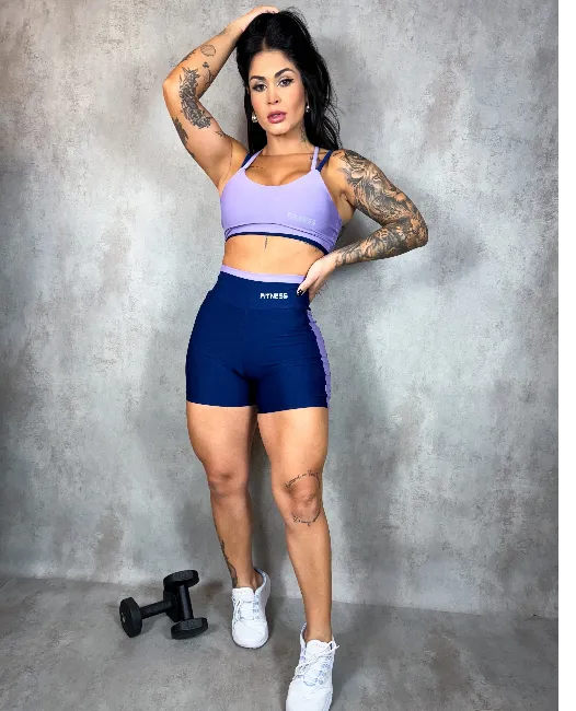 CONJUNTO SHORT FITNESS